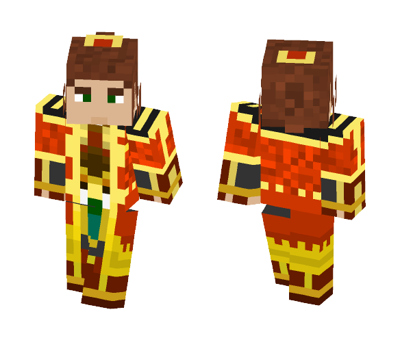 Sun Quan - Male Minecraft Skins - image 1
