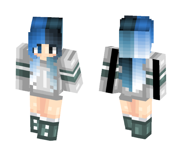KĮTTŸ~ Electricc Girl - Girl Minecraft Skins - image 1