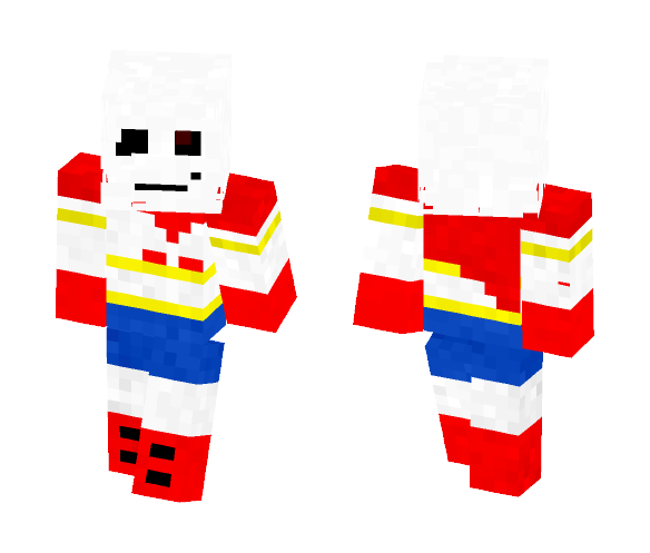 The great papyrus (Undertale) - Male Minecraft Skins - image 1