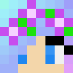 Rainbow Dressed Girl - Girl Minecraft Skins - image 3