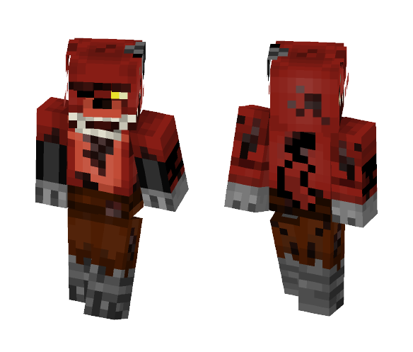 DragonPugGirl2 as foxy - Male Minecraft Skins - image 1