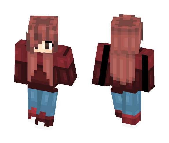 Red x3 ~ _кєภzเเє_ - Female Minecraft Skins - image 1