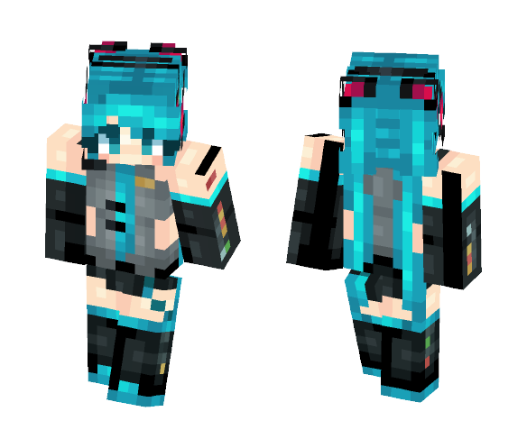 –«Hατsυℵε Mικυ»– - Female Minecraft Skins - image 1