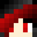 Red Goth Girl - Girl Minecraft Skins - image 3