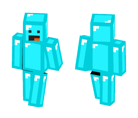 Derp dimond - Male Minecraft Skins - image 1
