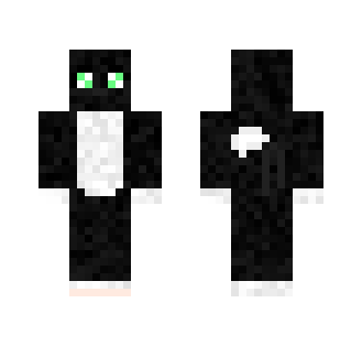 Black and white cat - Cat Minecraft Skins - image 2