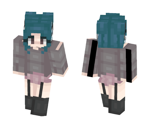 ✧ 2grunge4you // Skin Re-Texture - Female Minecraft Skins - image 1