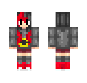 Red Batgirl - Female Minecraft Skins - image 2