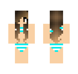 Brunette Bikini - Male Minecraft Skins - image 2