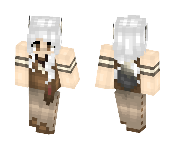 Cracked Pebble - Female Minecraft Skins - image 1
