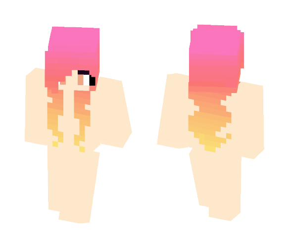 Sunset Hair Base - Female Minecraft Skins - image 1