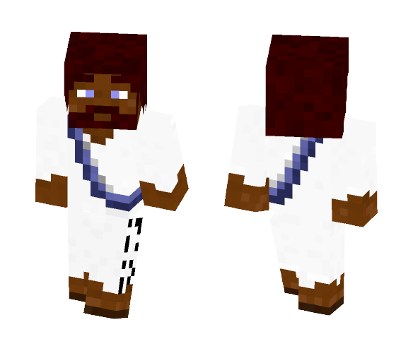 Black Jesus - Male Minecraft Skins - image 1
