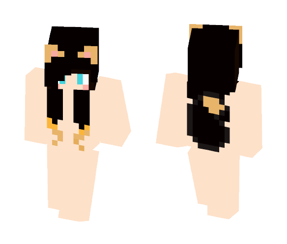 Օƙɑʍí- My Neko OC Base - Female Minecraft Skins - image 1