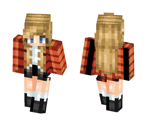 guys i made plaid - Female Minecraft Skins - image 1