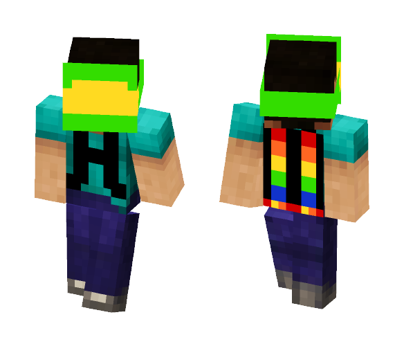 Jetpack Steve - Male Minecraft Skins - image 1