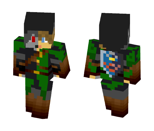 Օƙɑʍí -DarkLink+NormalLink - Male Minecraft Skins - image 1