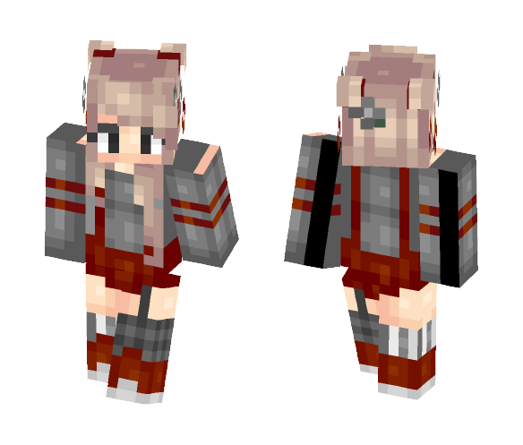 ☾ ωοωjε ☽- Crimson ♆ - Female Minecraft Skins - image 1
