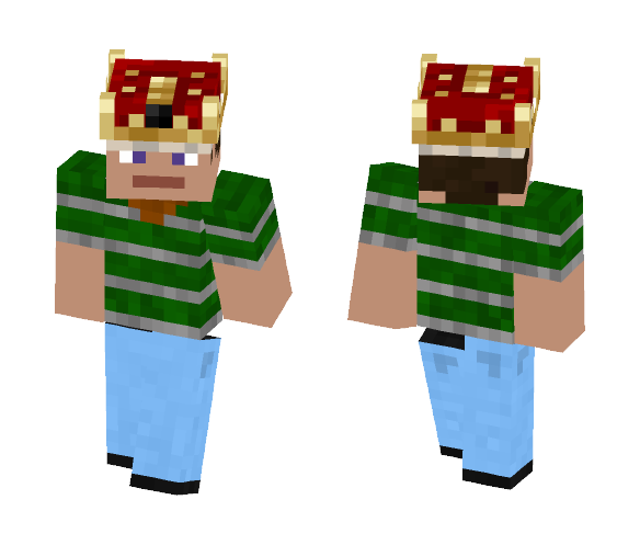 King of the World - Male Minecraft Skins - image 1
