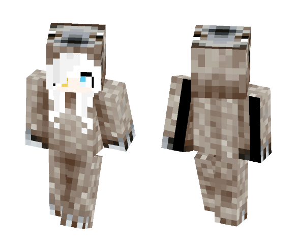 Sloth girl - Girl Minecraft Skins - image 1