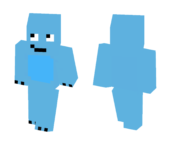 Cool Blue Thing - Interchangeable Minecraft Skins - image 1