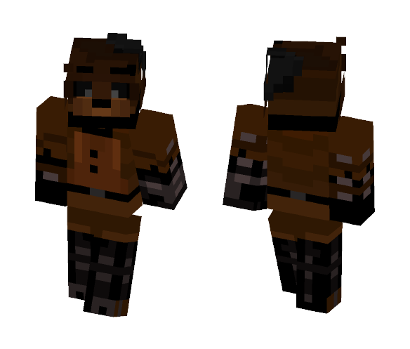 TJOC : Reborn - Ignited Freddy - Male Minecraft Skins - image 1