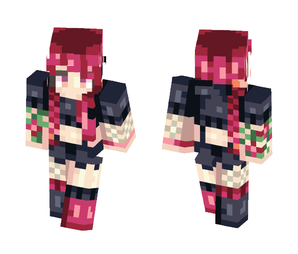 Crimson - Female Minecraft Skins - image 1