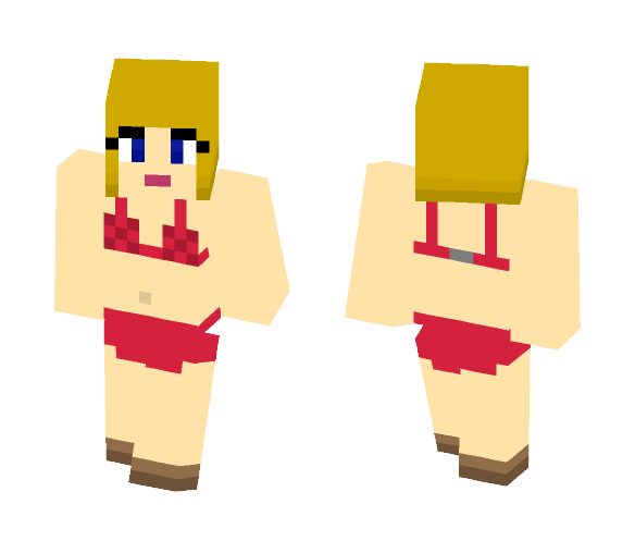 Beach girl - Girl Minecraft Skins - image 1