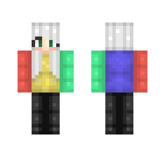 ♥ Rainbow RainCoat ♥ - Female Minecraft Skins - image 2