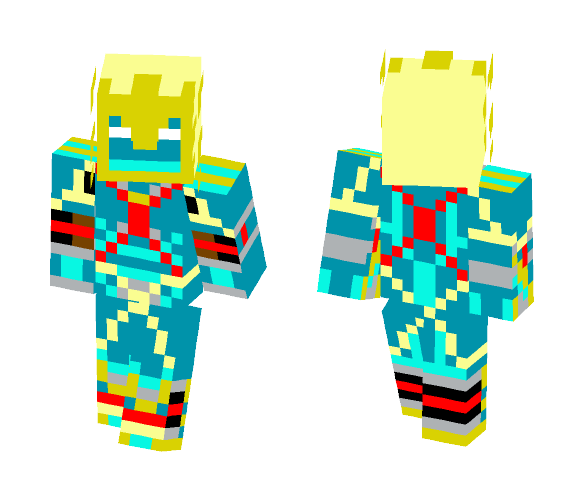 Zinogre X Armor (Male) - Male Minecraft Skins - image 1