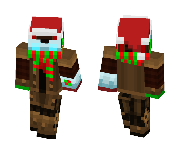 Quad B (Christmas Steampunk Robot) - Christmas Minecraft Skins - image 1