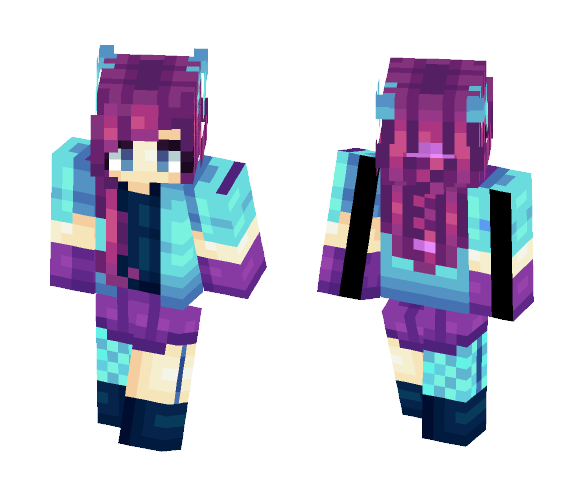 I tried hue shifting .3. - Female Minecraft Skins - image 1
