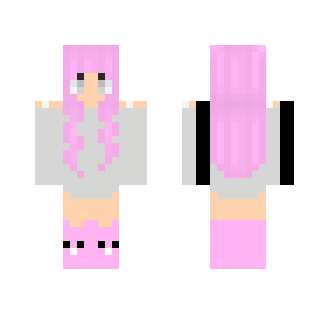 Pink Buns - Female Minecraft Skins - image 2
