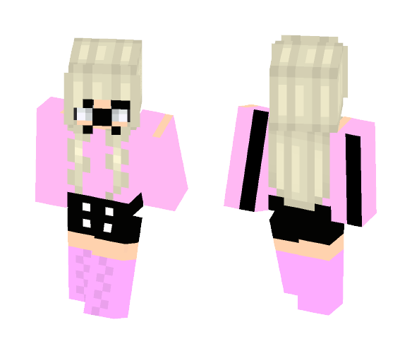 Stylish Pink - Female Minecraft Skins - image 1