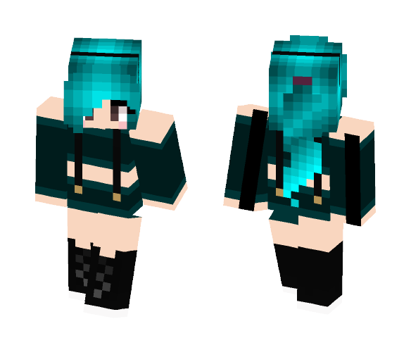 Dark Green c: - Female Minecraft Skins - image 1