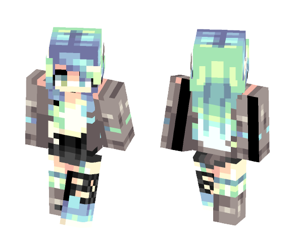 Toxic // Fan skin - Female Minecraft Skins - image 1