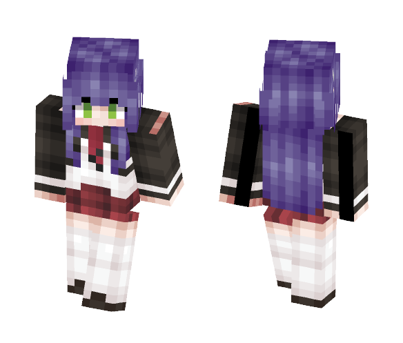Hibarigaoka Ruri - Female Minecraft Skins - image 1