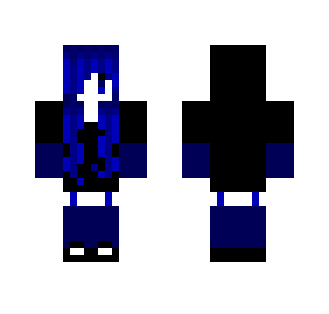 Love Blue ❤ - Female Minecraft Skins - image 2
