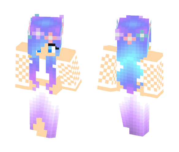 The Galaxy Girl - Girl Minecraft Skins - image 1