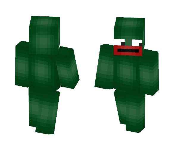 Pepe The Frog - Male Minecraft Skins - image 1