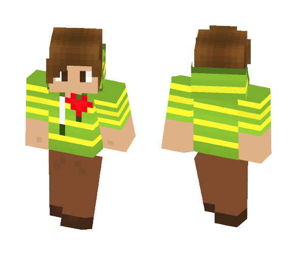 Charles (Chara Video Game Power) - Male Minecraft Skins - image 1