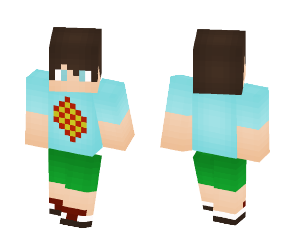 Boy in shorts - Boy Minecraft Skins - image 1