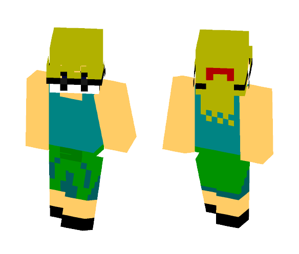 *NEW* Elements as Humans - Fluorine - Female Minecraft Skins - image 1