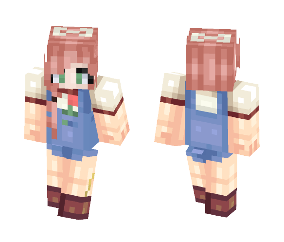 ∞Em∞ Running through the fields - Female Minecraft Skins - image 1