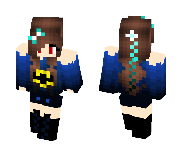 Batgirl - Female Minecraft Skins - image 1