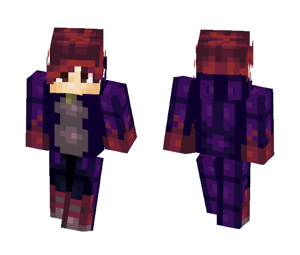 Male fire mage - Male Minecraft Skins - image 1