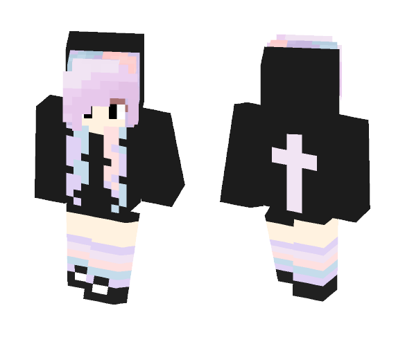 Gothic ◑ω◐ - Female Minecraft Skins - image 1