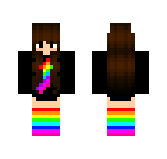 Rainbow ♡ - Female Minecraft Skins - image 2