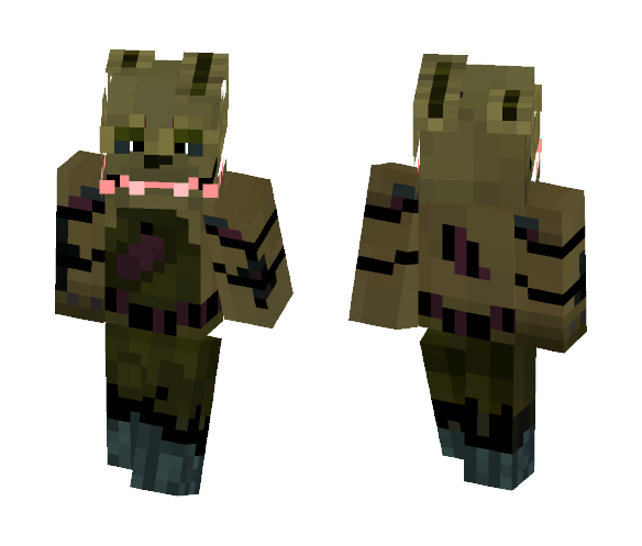 FNAF 3 - Springtrap - Male Minecraft Skins - image 1