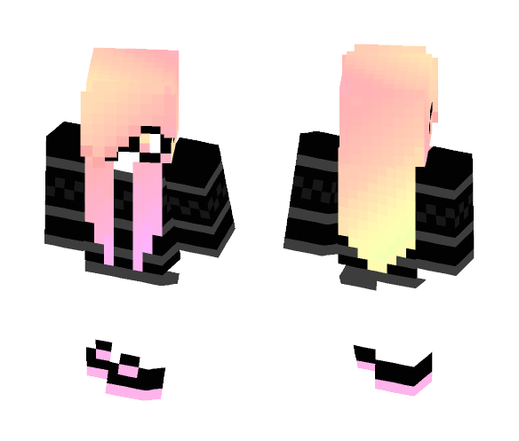 Gothic Nerd ❤ - Female Minecraft Skins - image 1