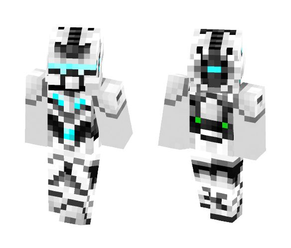 cool Robot - Male Minecraft Skins - image 1